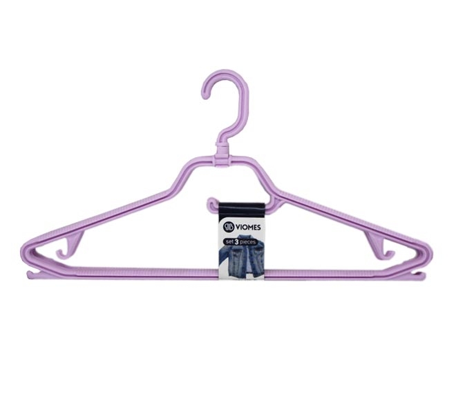Clothes Hanger Viomes Plastic 3Pcs