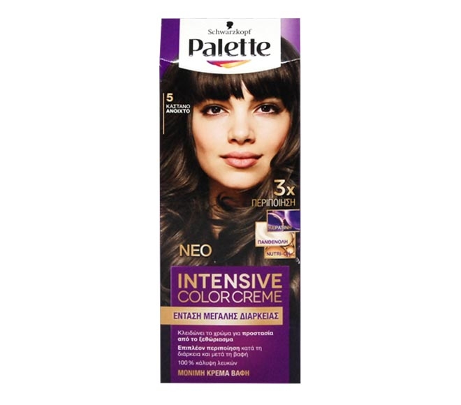 Schwarzkopf Palette Intensive Color Creme Light Brown No. 5