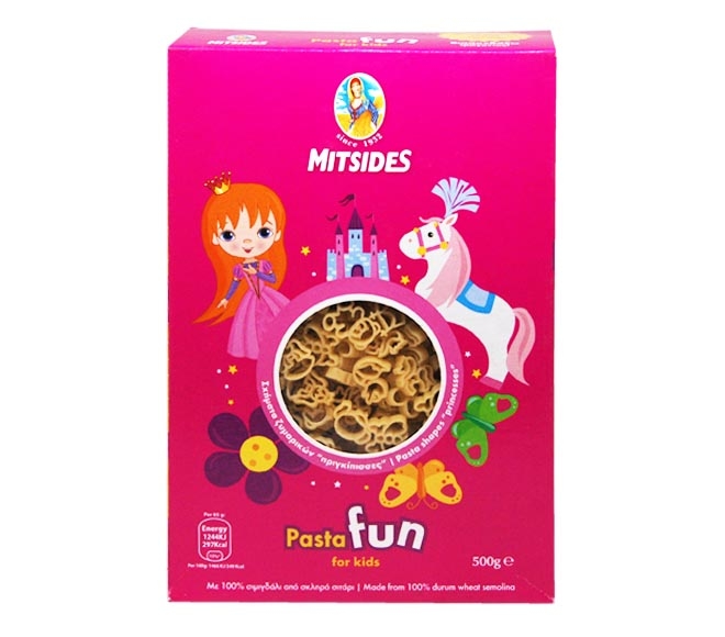 Mitsides Pasta Fun Princesses 500G