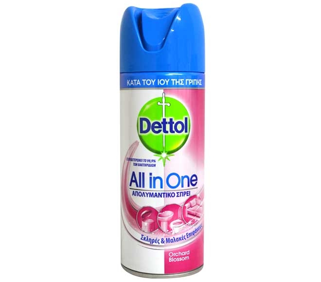 Dettol All In One Disinfectant Spray 400ml - Orchard Blossom