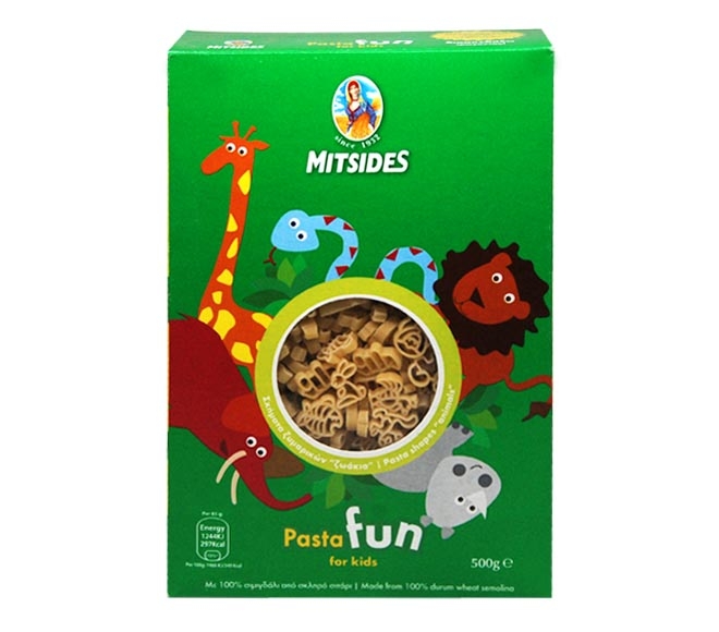 Mitsides Pasta Fun Animals 500G