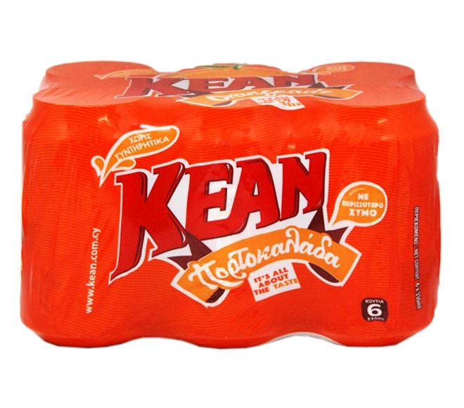 Can Kean Orangeade 6X330ml