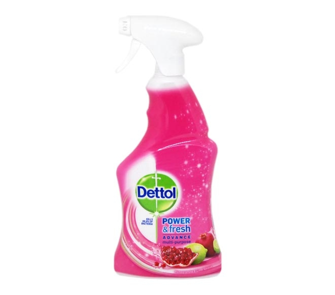 Dettol Power & Fresh Antibacterial Spray 500ml - Pomegranate & Lime Splash