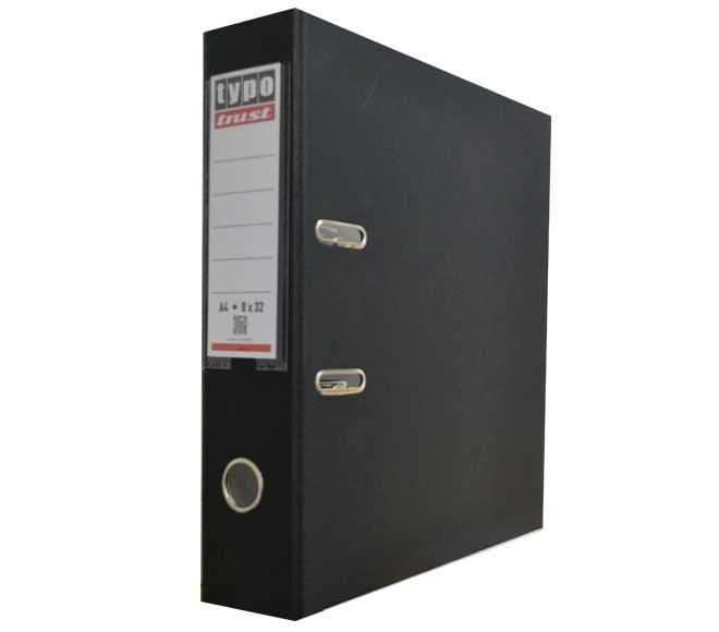Typotrust Cardboard Lever Arch Folder Files A4 8/32 70Mm