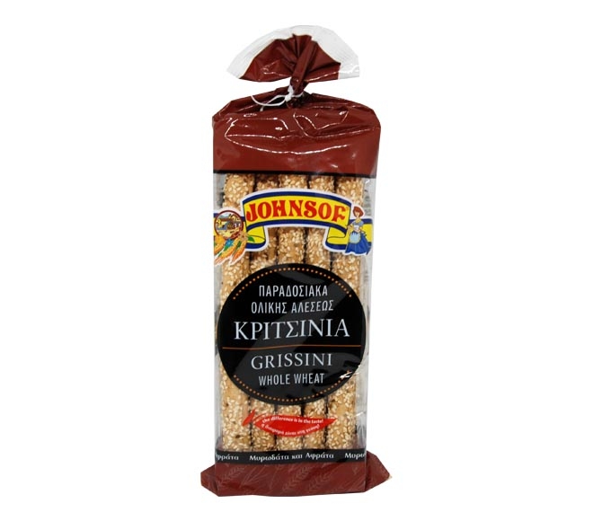 Johnsof Grissini Whole Wheat 200G