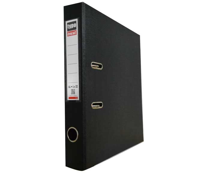 Typotrust Cardboard Lever Arch Folder Files A4 4/32 50Mm
