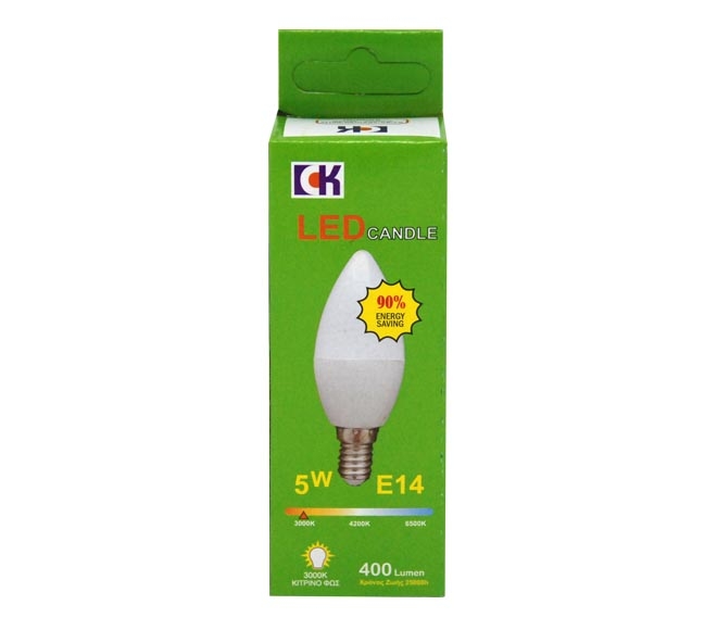 Ck Led Candle Light Bulb 5W (E14) - Warm White