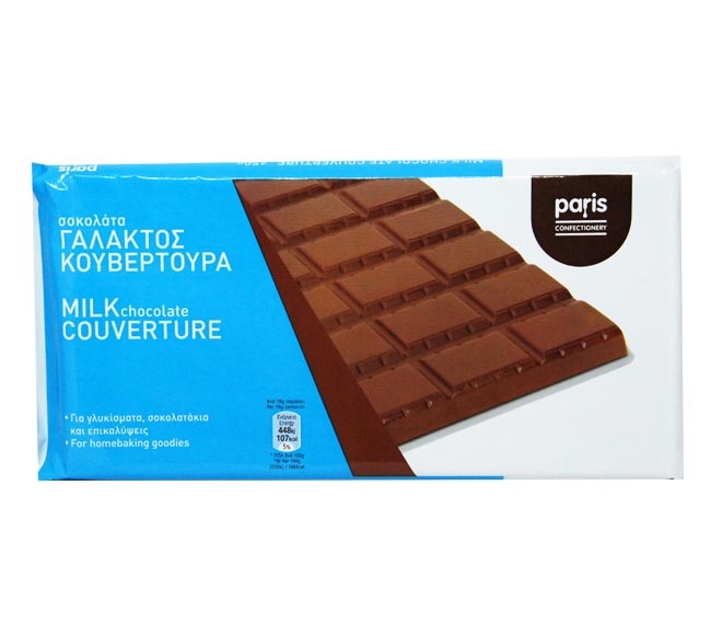 Paris Couverture 450G - Milk Chocolate