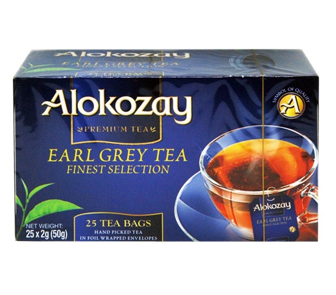 Tea Alokozay (25Pcs) 50G - Earl Grey (Finest Selection)