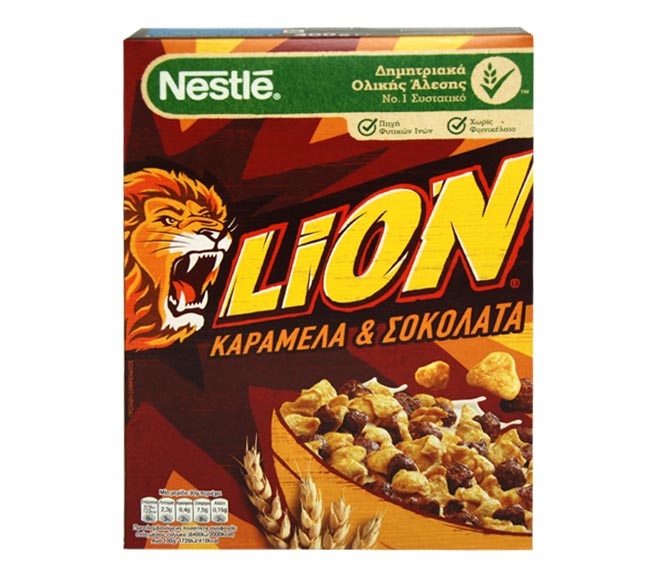 Nestle Cereal Caramel & Chocolate 400G - Lion