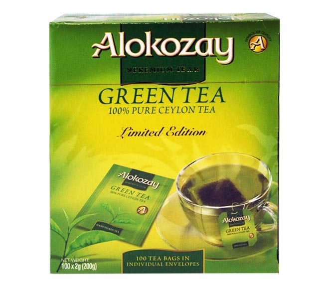 Tea Alokozay (100Pcs) 200G - Green (Limited Edition)