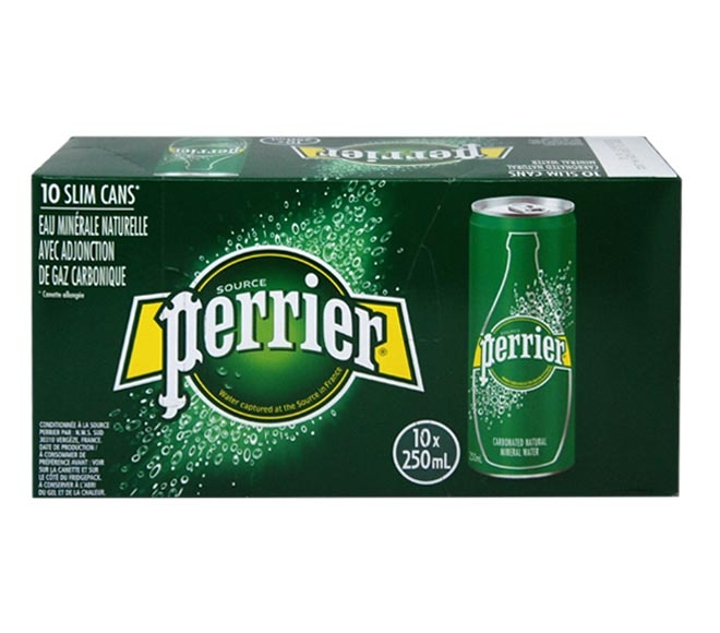 Perrier Sparkling Water 10 X 250ml