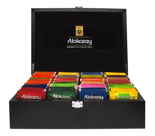 Tea Alokozay Assortment Chest (Wooden Box) - 144X2G