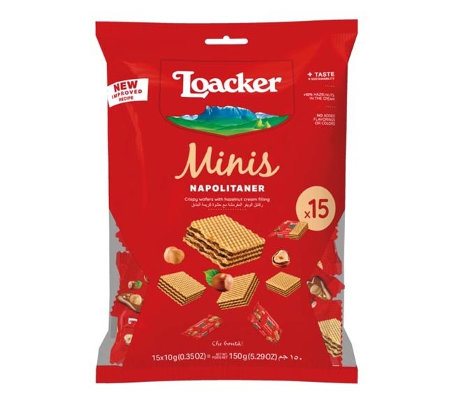 Loacker 15 Minis 150G - Napolitaner