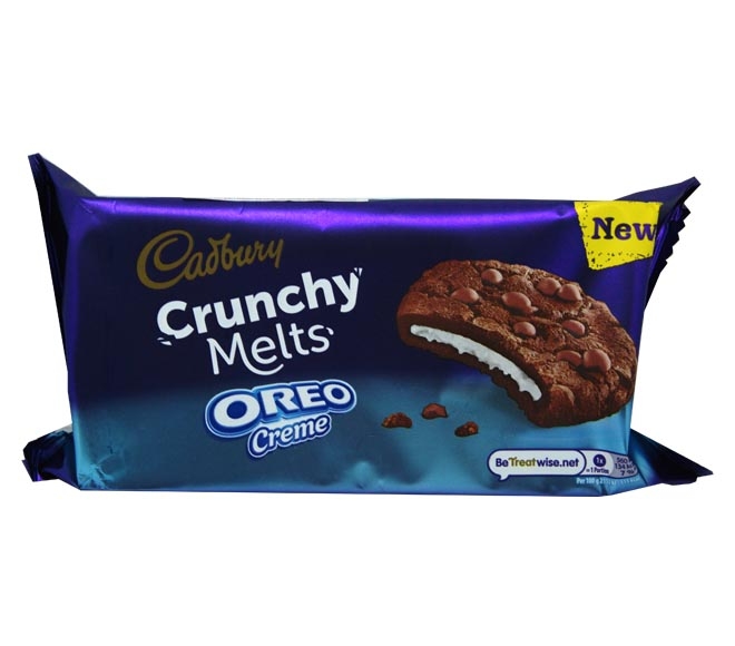 Cadbury Crunchy Melts 156G - Oreo Creme