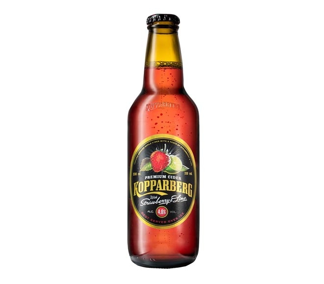 Kopparberg Strawberry & Lime Cider Bottle 330ml