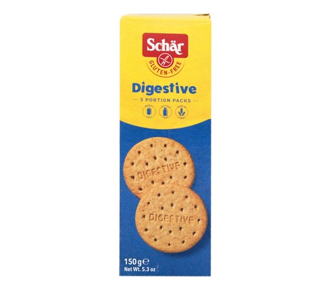 Schar Gluten Free Biscuits 150G - Digestive
