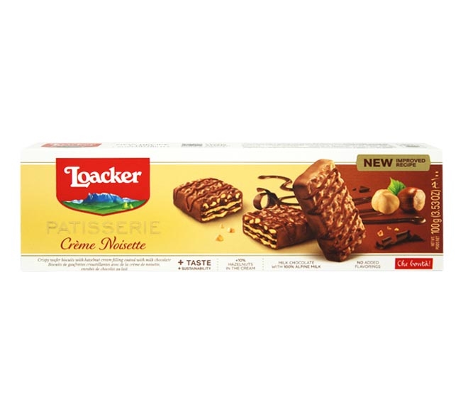 Loacker Biscuits 100G - Creme Noisette