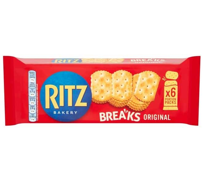 Ritz Breaks 190G - Original 6 Portion Packs