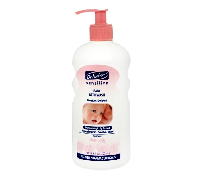 Dr Fischer Sensitive Baby Bath Wash 500ml - Chamomile