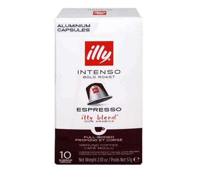 Illy Espresso Intenso 57G - (10 Caps - Intensity 7)