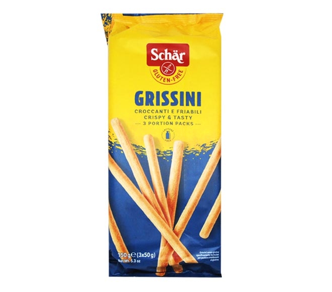 Schar Gluten Free Crackers (3Pcs X 50G) 150G - Grissini