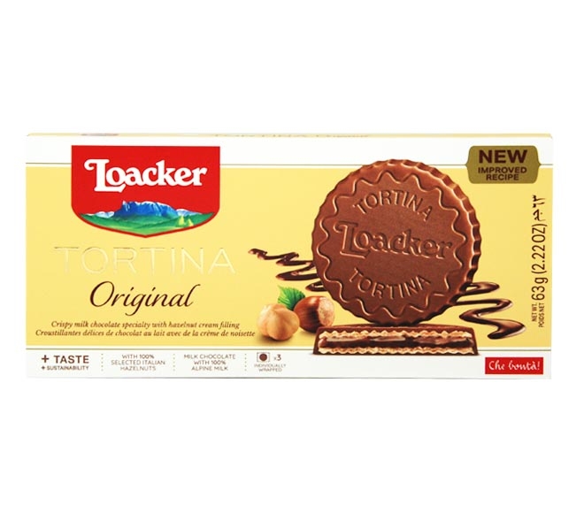 Loacker Tortina 63G (3 Pieces) - Original