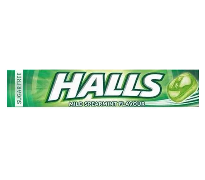 Halls Mild Spearmint Flavour 32G