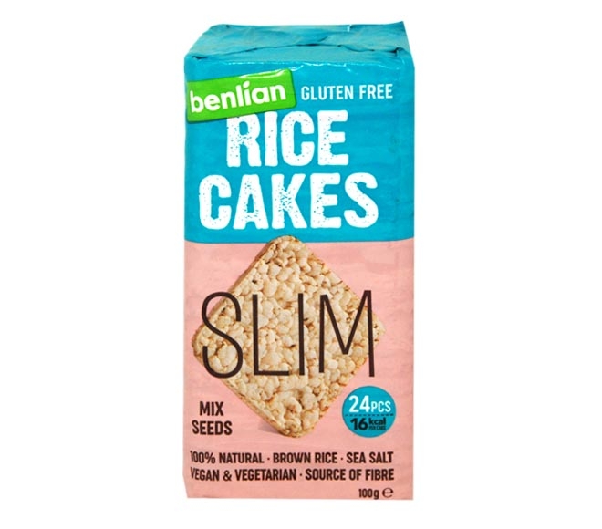 Benlian Rice Cakes Slim 100G - Mix Seeds