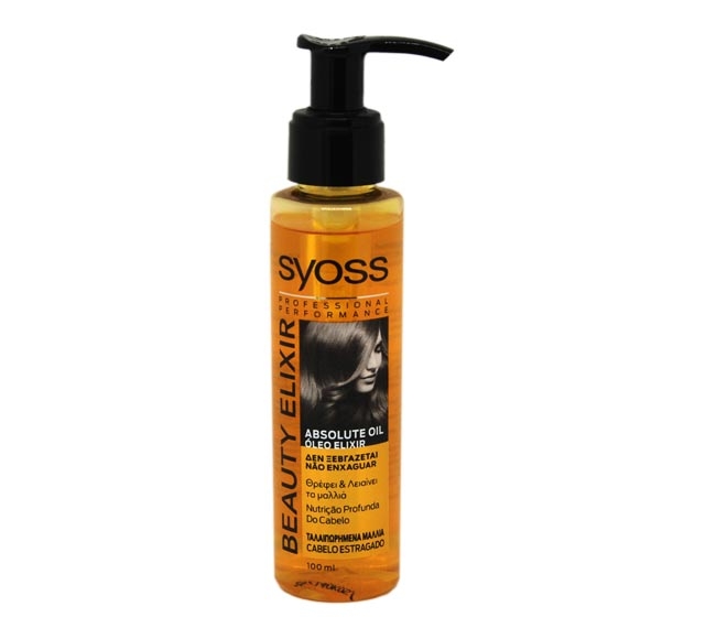 Syoss Beauty Elixir Absolute Oil For Damaged Hair 100ml