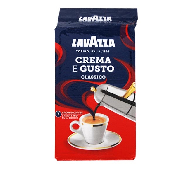 Lavazza Crema E Gusto Coffee 250G - Classico (Intensity 7)