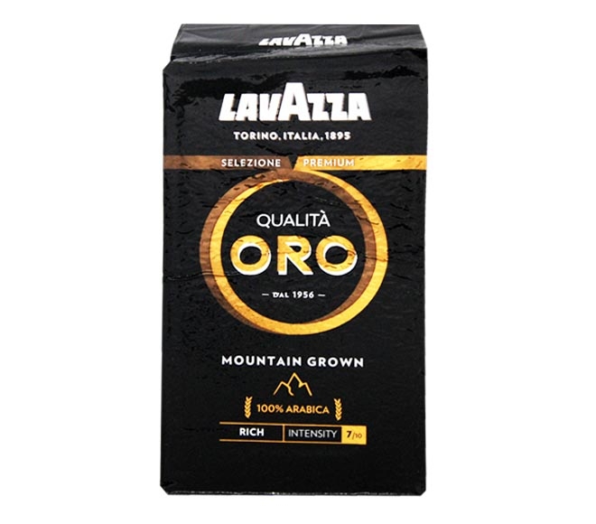 Lavazza Qualita Oro Coffee 250G - Mountain Grown (Intensity 7)