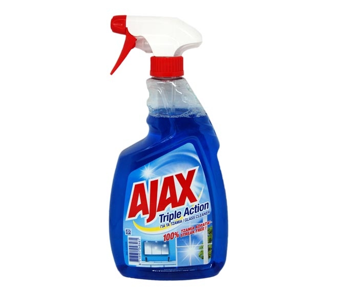 Ajax Glass Cleaner Spray 750ml - Triple Action