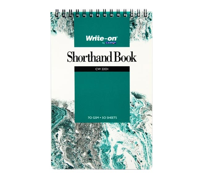 Shorthand Book Campap 127X204Mm (50 Sheets)