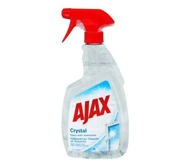 Ajax Glass Cleaner Spray 750ml - Crystal