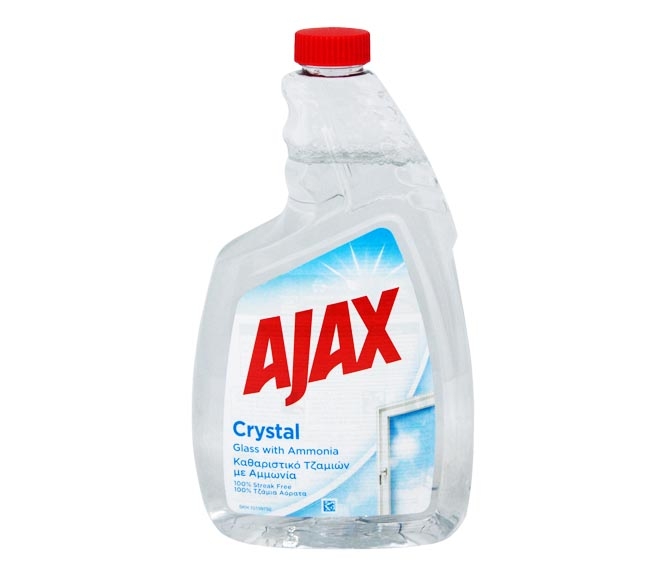 Ajax Glass Cleaner Refill 750ml - Crystal