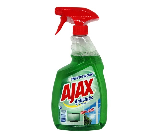 Ajax Glass Cleaner Spray 750ml - Antistatic