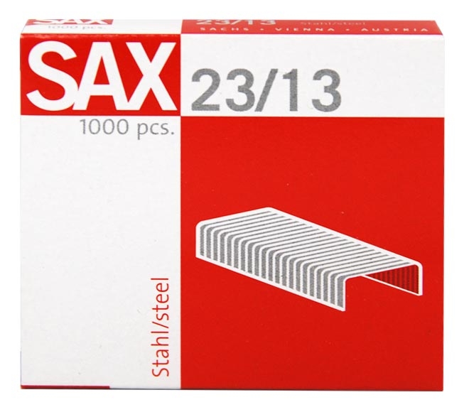 Sax Staples 23/13 X 1000Pcs