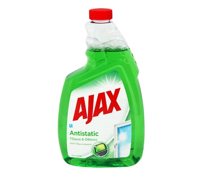 Ajax Glass Cleaner Refill 750ml - Antistatic