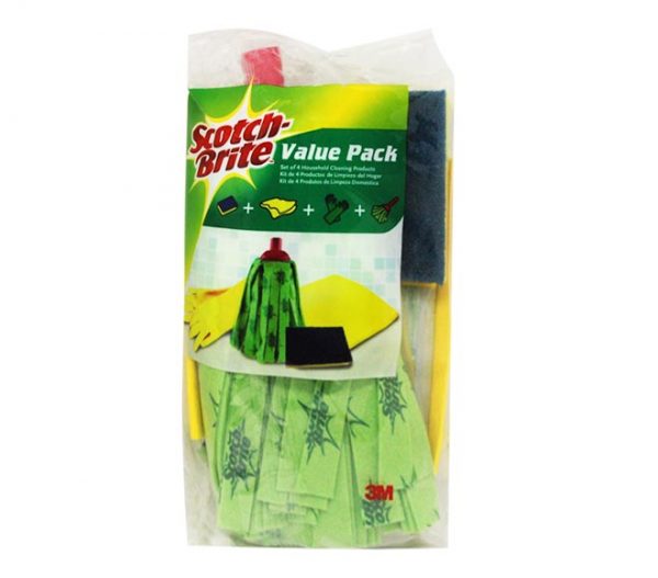 SCOTCH-BRITE household cleaning kit - value pack
