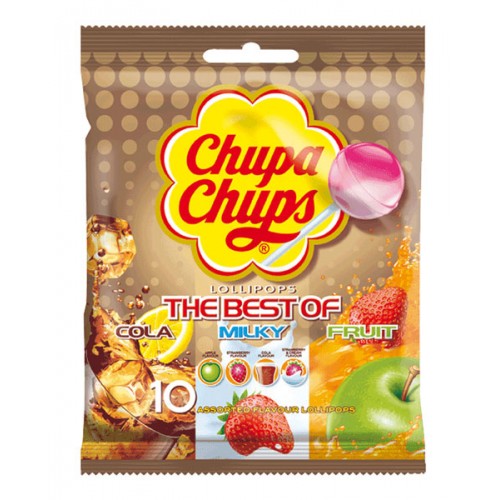 CHUPA CHUPS LOLLIPOPS THE BEST OF 120G