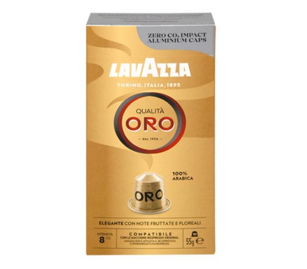 LAVAZZA Qualita Oro coffee 55g - (10 caps - intensity 8)