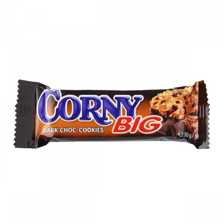 Corny Dark Chocolate Cookies Caereal Bar 50g