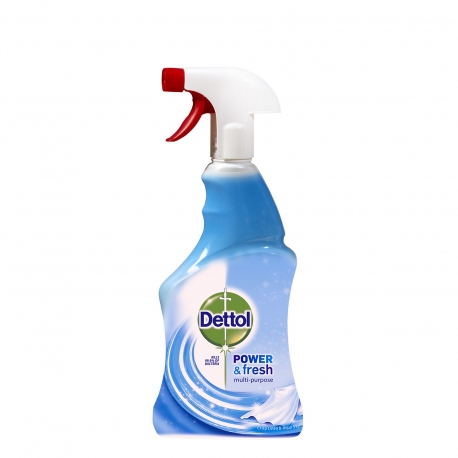 DETTOL POWER & FRESH CRISP LINEN & AQUA SPRAY 500ML