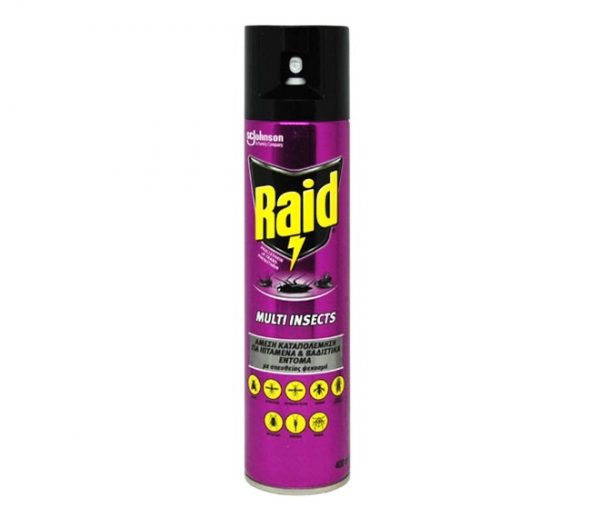 RAID Insecticide spray for multi insects 400ml