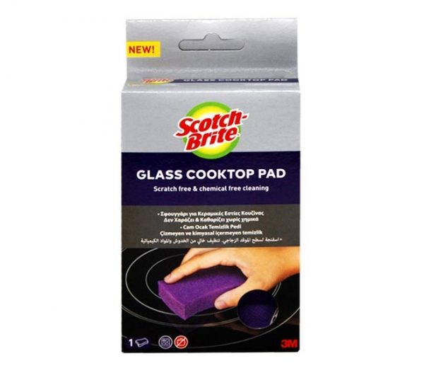 SCOTCH-BRITE sponges scourer glass cooktop pad