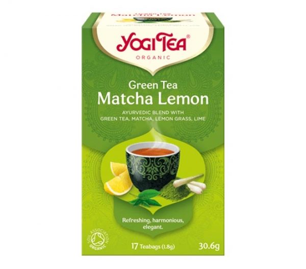 YOGI TEA organic 17pcs 30.6g - Green Tea Matcha Lemon