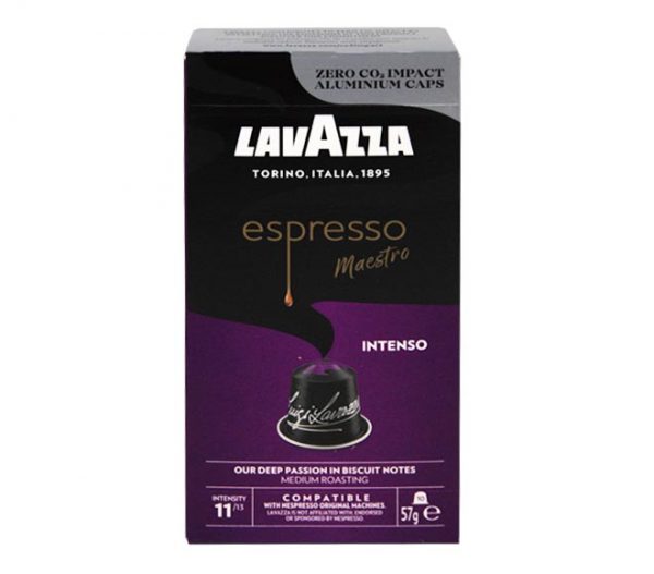LAVAZZA Espresso Maestro Intenso  Coffee capsules 57g - (x10 caps - intensity 11)