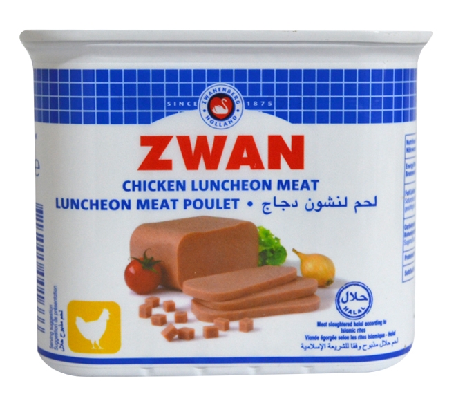 ZWAN CHICKEN LUNCHEON MEAT 340G Canned