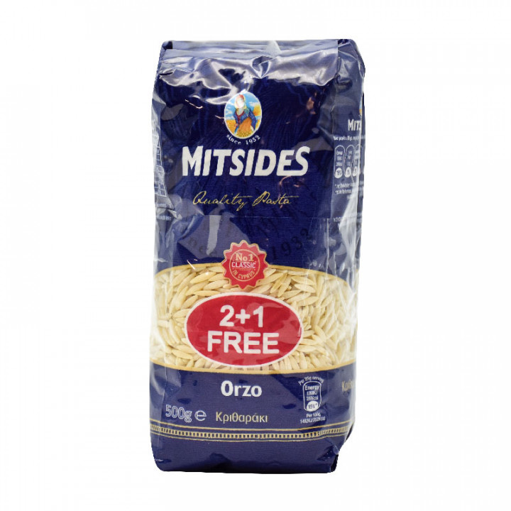 Mitsides Orzo Kritharaki 2+1 Free 500 g